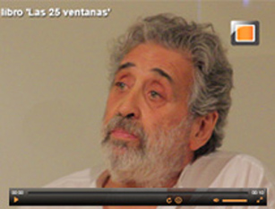 video: Jorge Eines presenta en Madrid el libro ‘Las 25 ventanas’